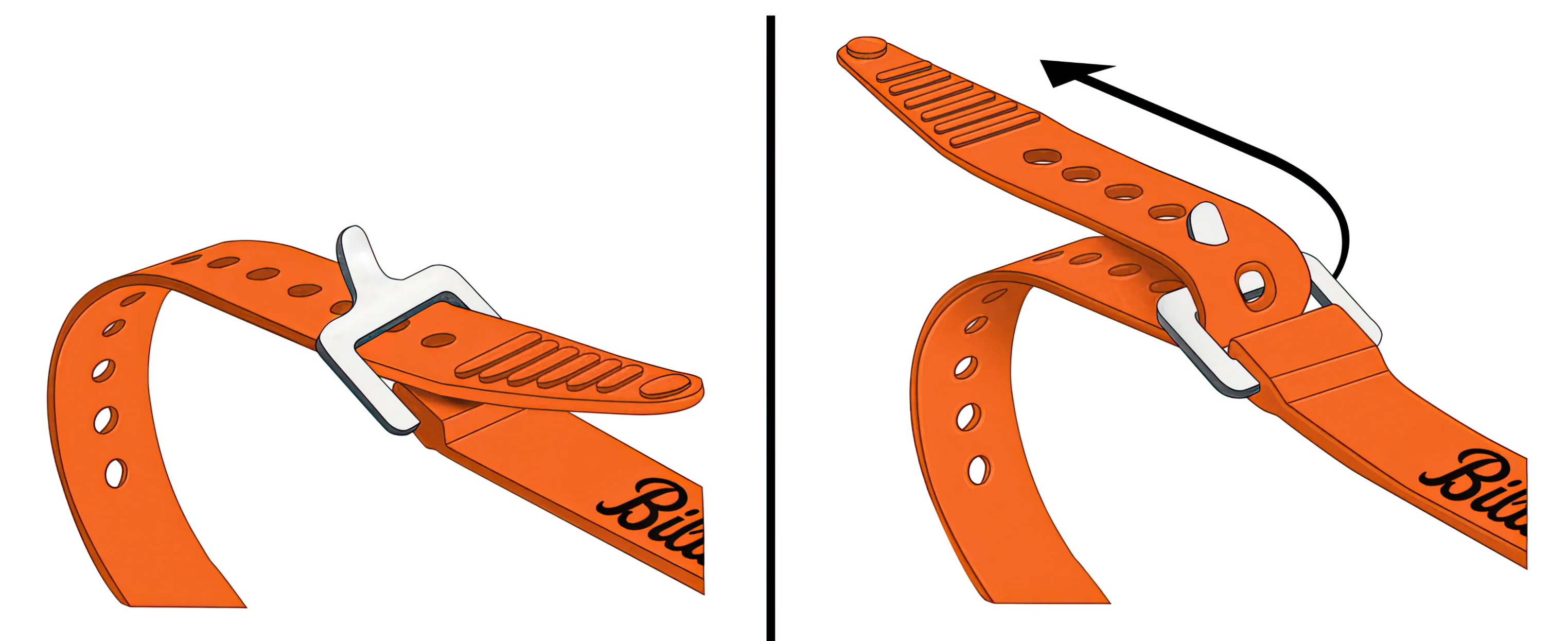 20" Voile® Straps - Orange - Image 4