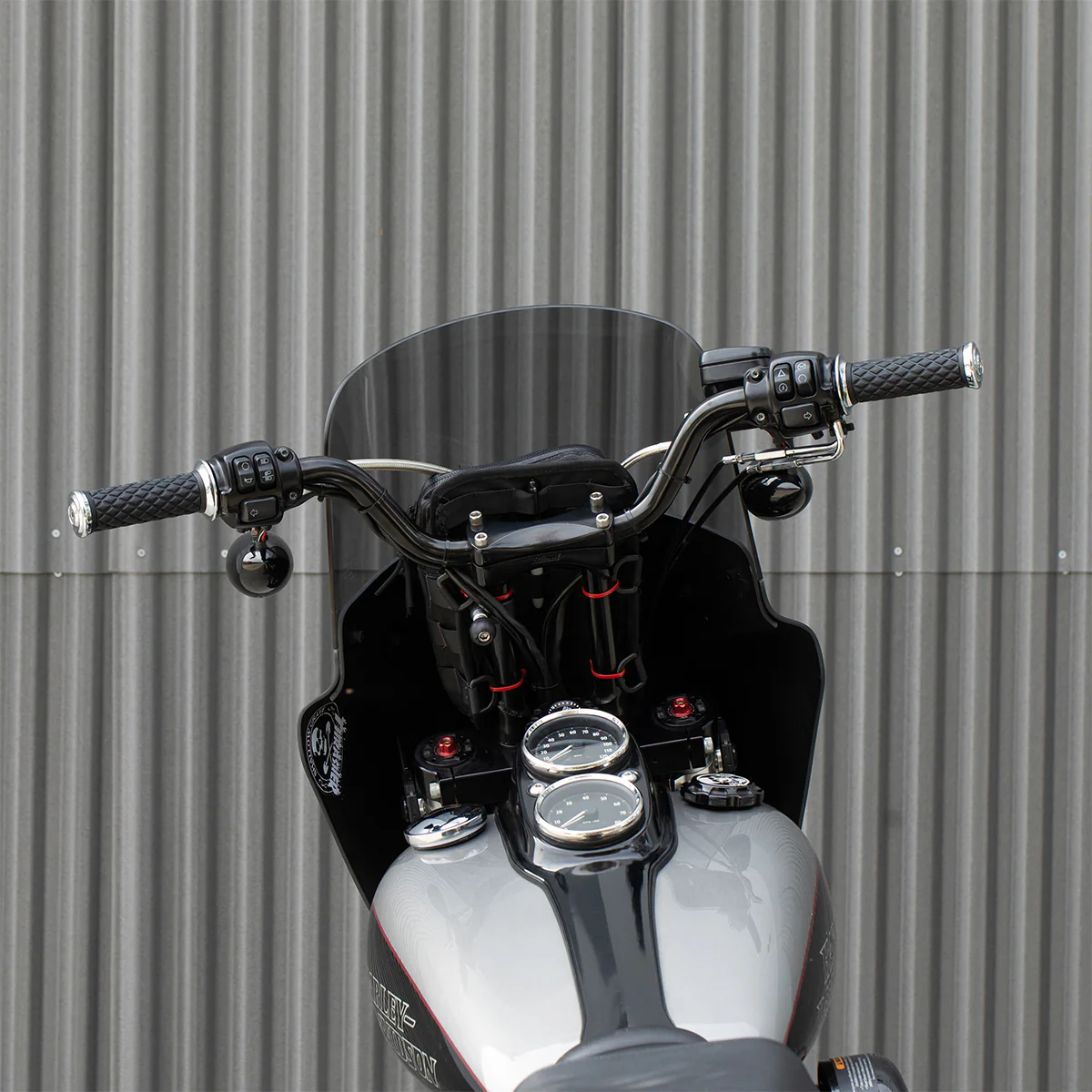 1" AlumiCore For Stock H-D 2-Cable Hand Controls - Chrome - Image 11
