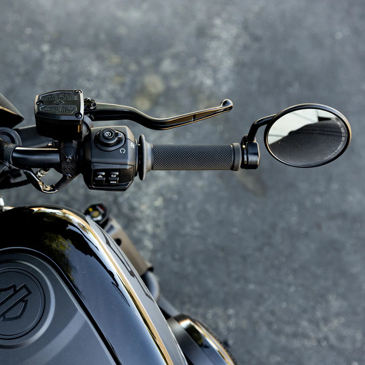 7/8" AlumiCore Grips For '21-Up H-D RA & RH Models - Black Electroplate - Image 11