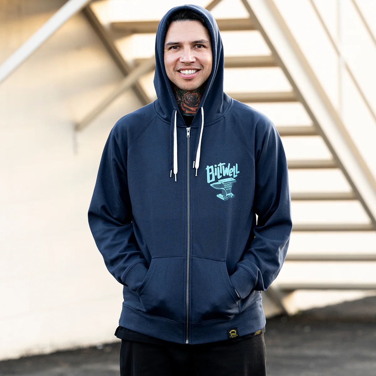 Anvil Zip Hoodie - Image 7
