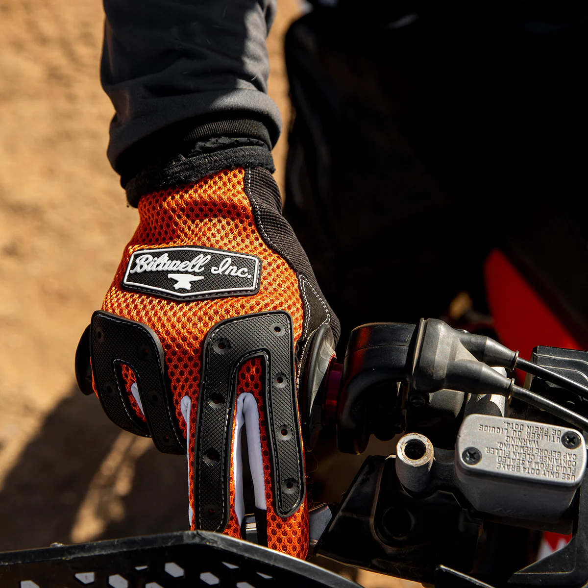 Anza Gloves - Orange - Image 10