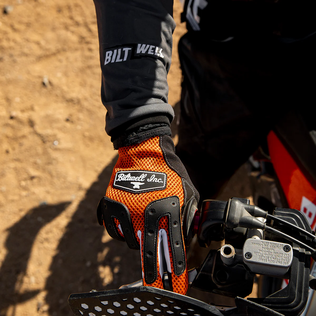 Anza Gloves - Orange - Image 11