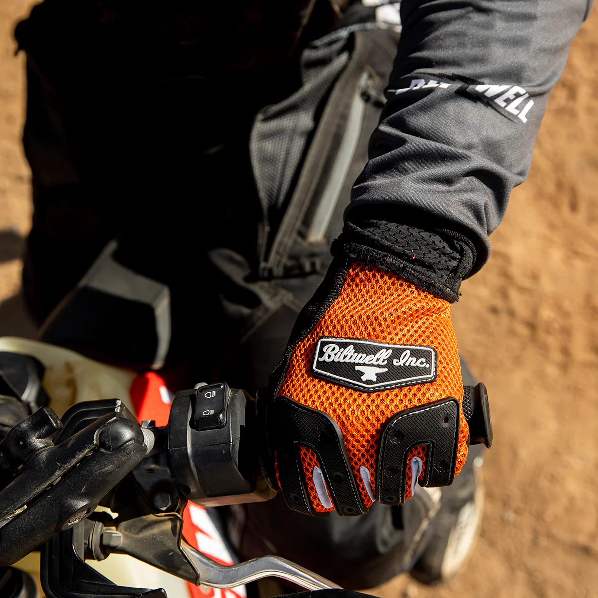 Anza Gloves - Orange - Image 14
