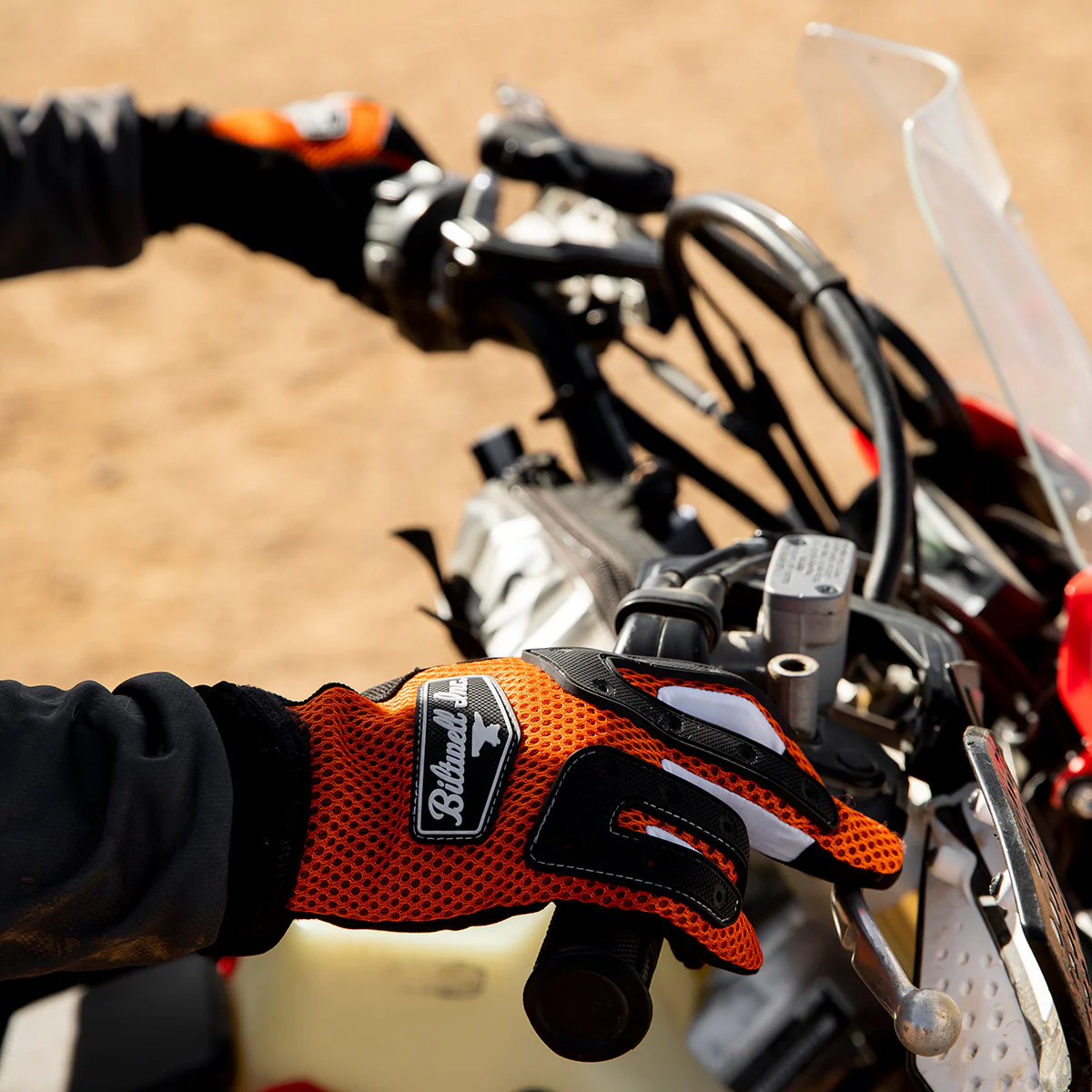 Anza Gloves - Orange - Image 15