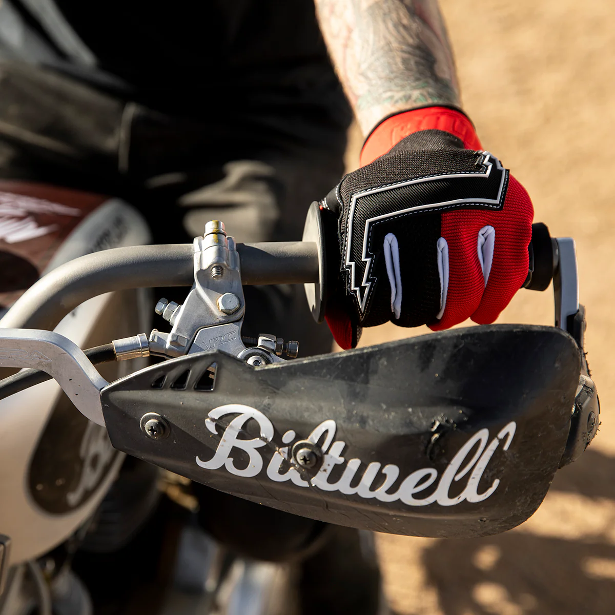 CLOSEOUT Baja Gloves Blemished - Red - Image 7
