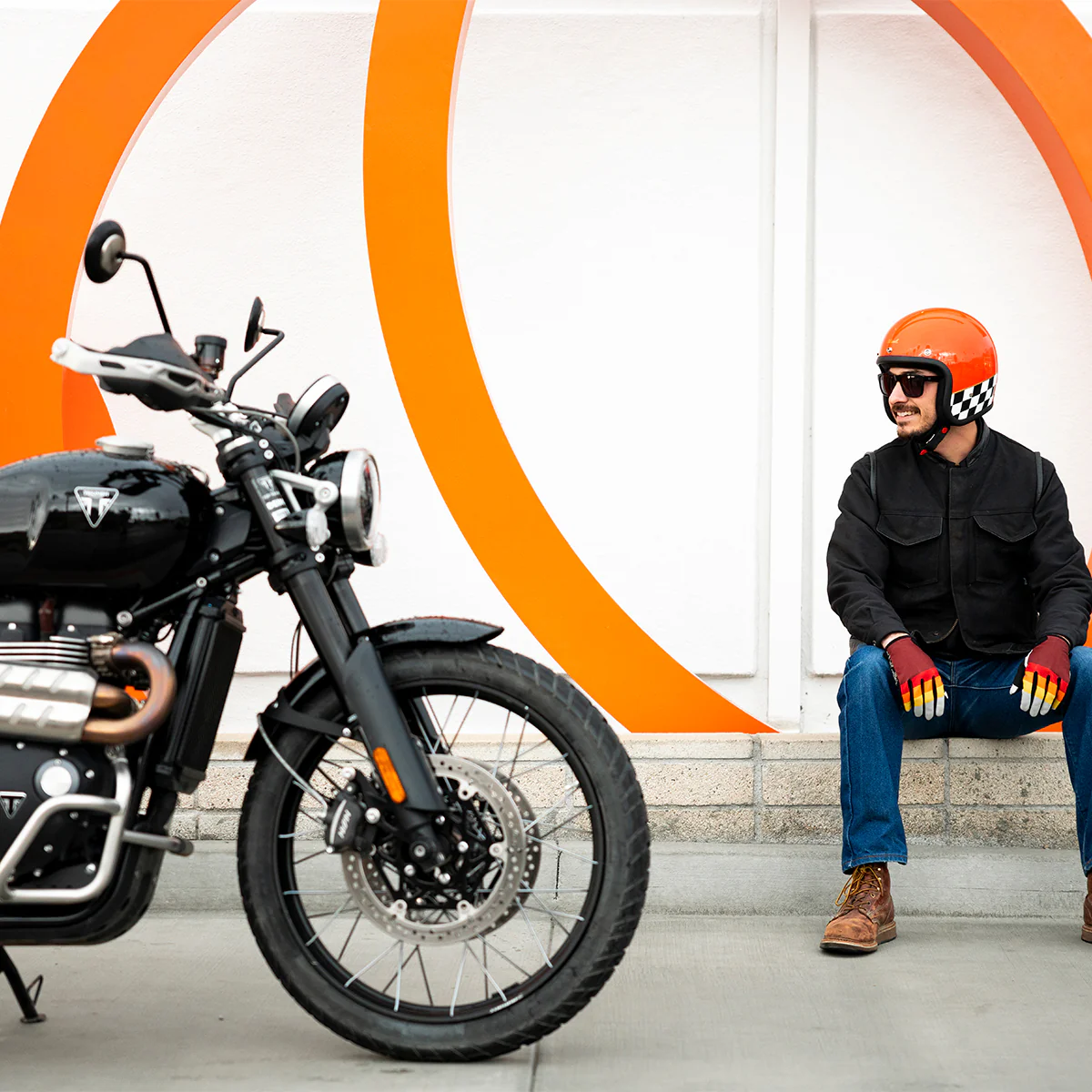 Bonanza Helmet - Competition Orange - Image 14