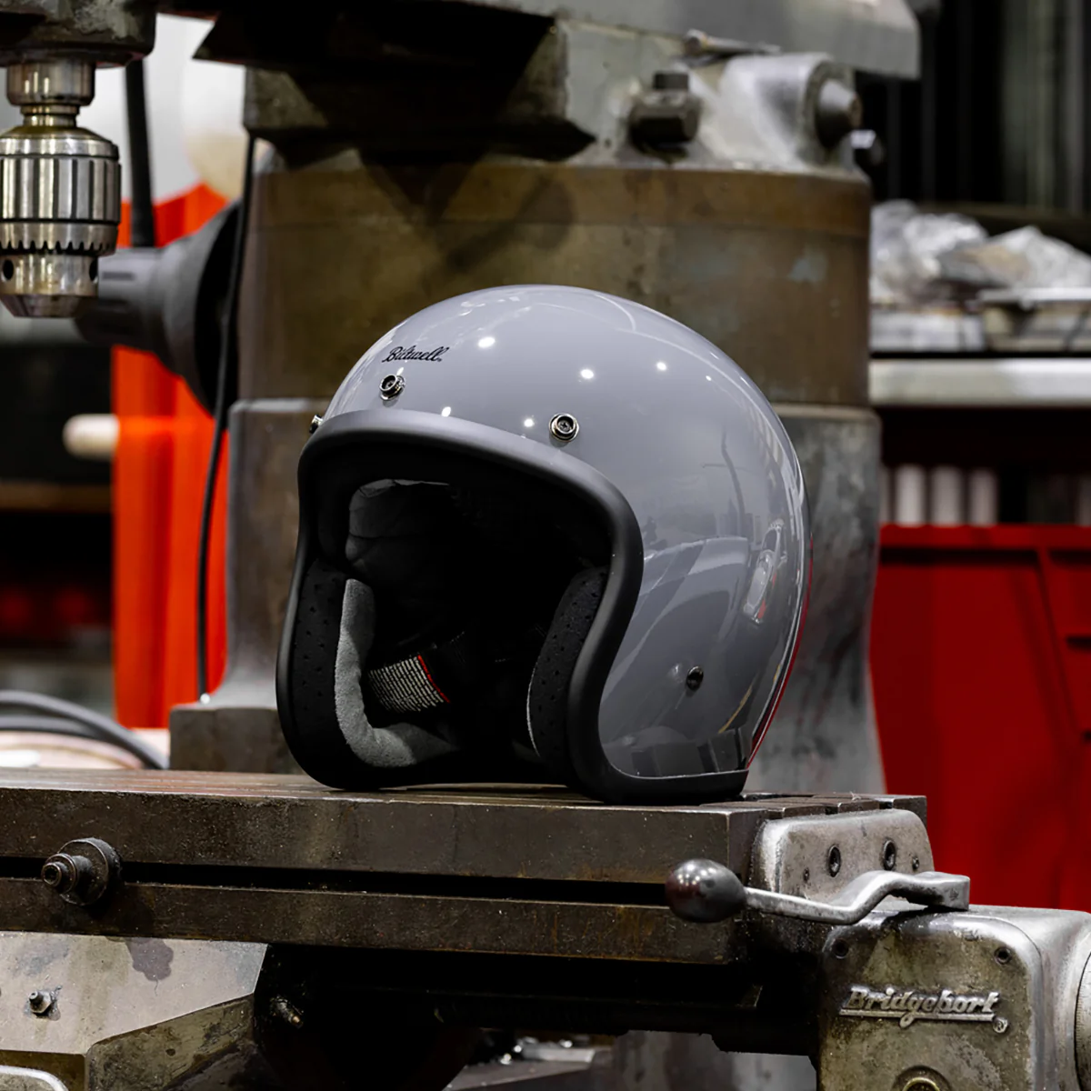 CLOSEOUT Bonanza Helmet - Gloss Storm Grey - Image 11