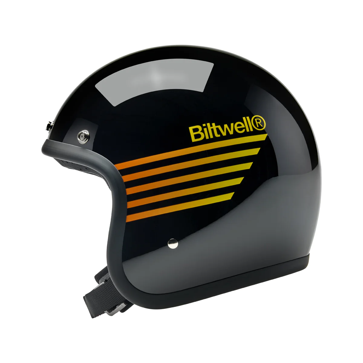 Bonanza Helmet - Lightspeed Gloss Black / Orange / Yellow
