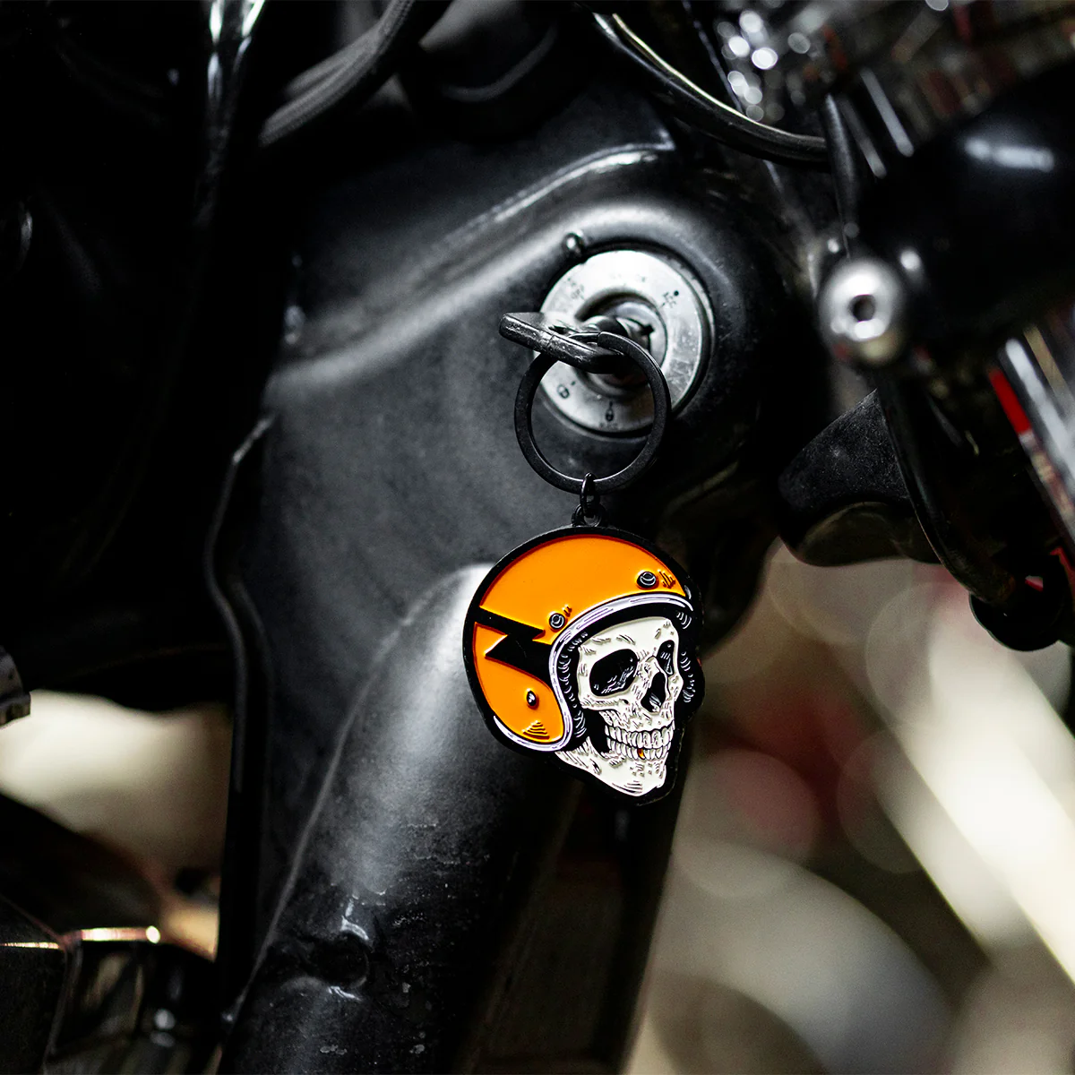 Bonanza Skull Keychain - Image 2