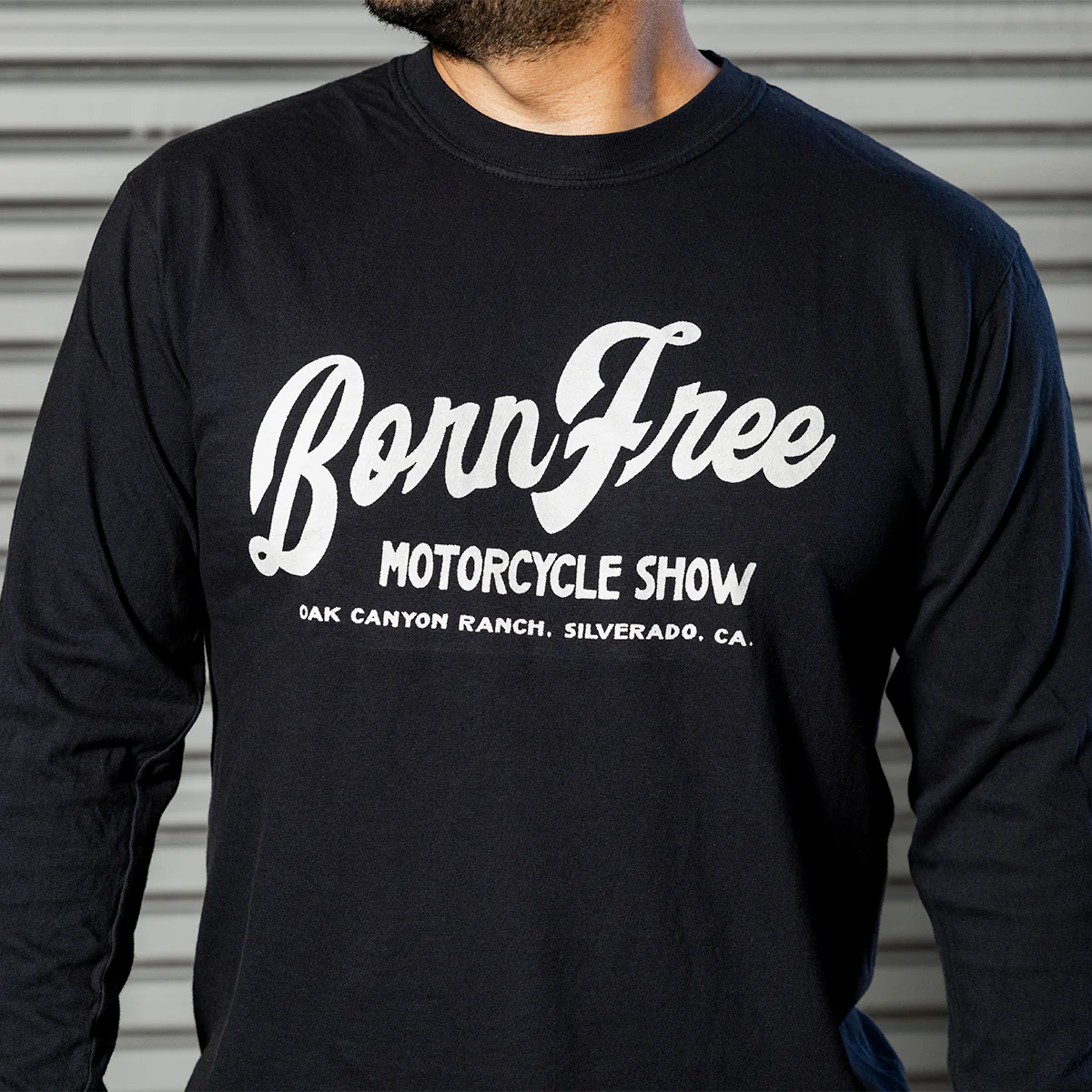 Born-Free Flow Logo Long Sleeve - Image 2