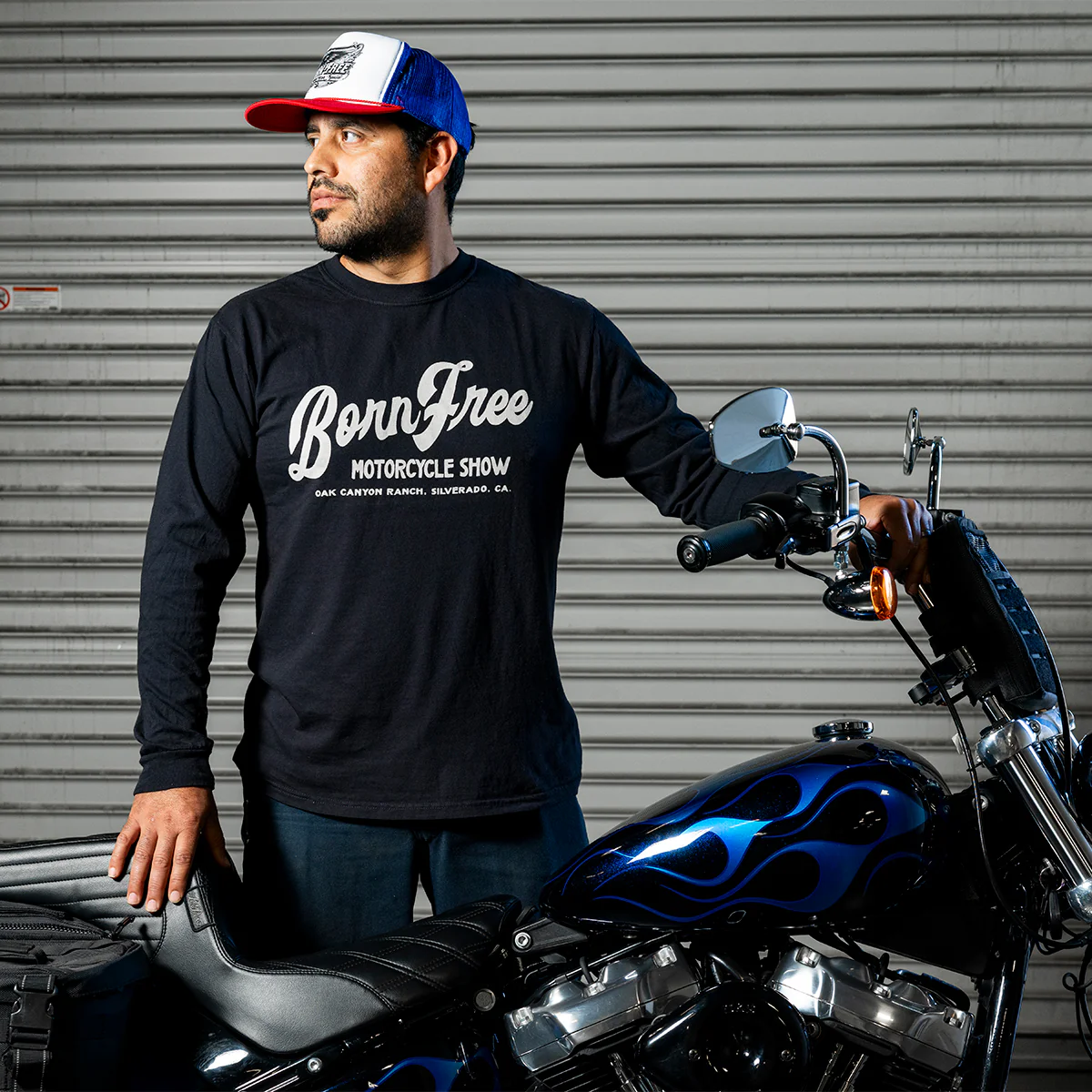 Born-Free Flow Logo Long Sleeve - Image 3