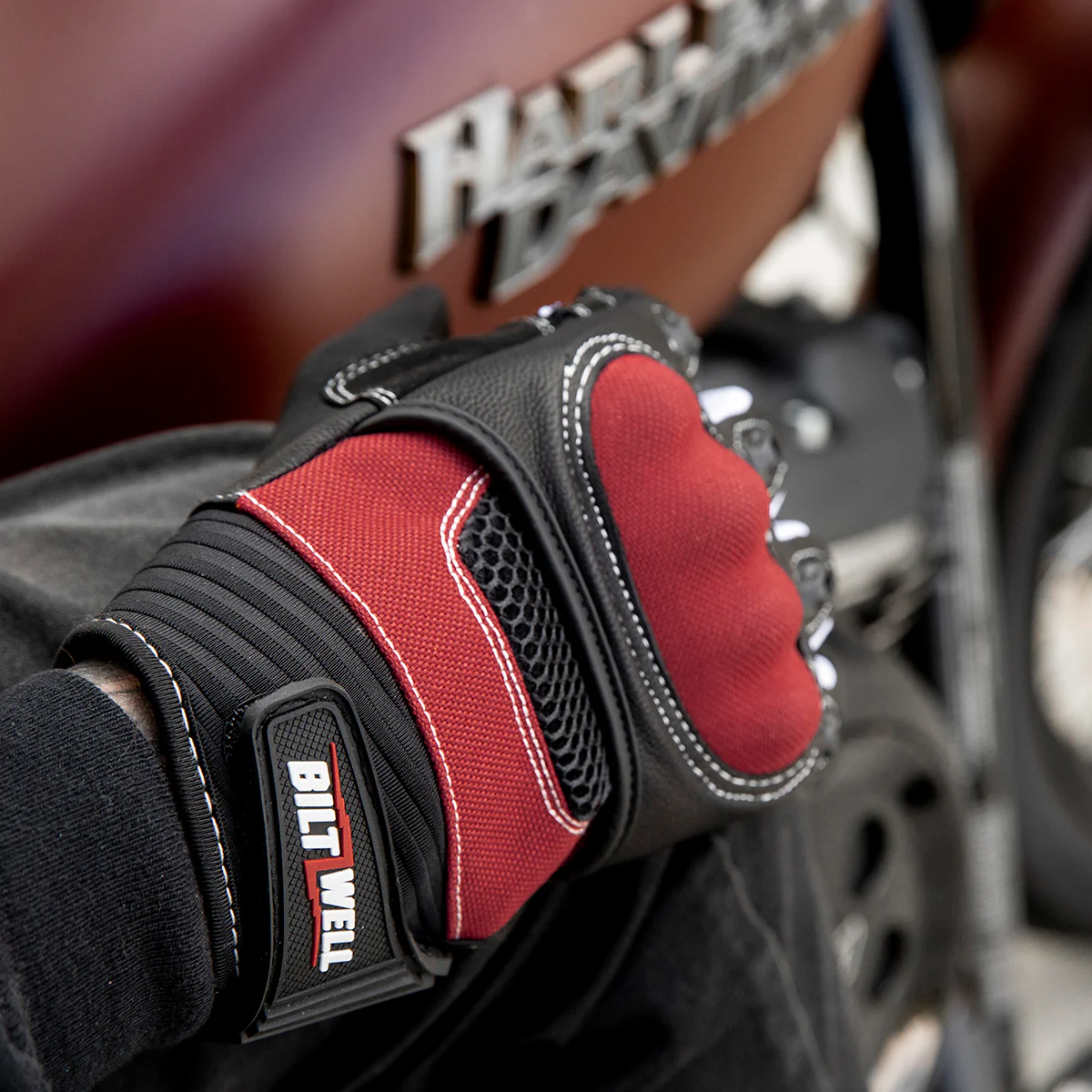 Bridgeport Gloves - Red - Image 16