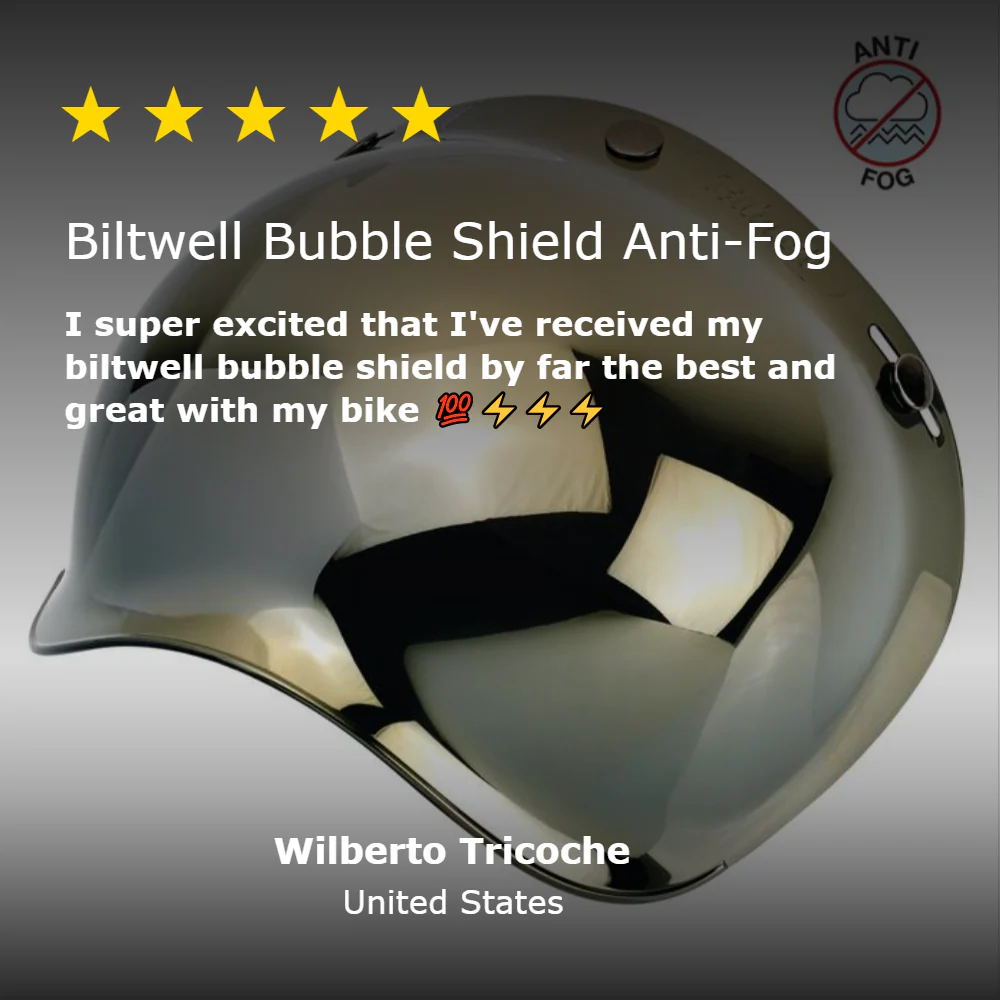 Bubble Shield Anti-Fog - Gold Mirror - Image 10
