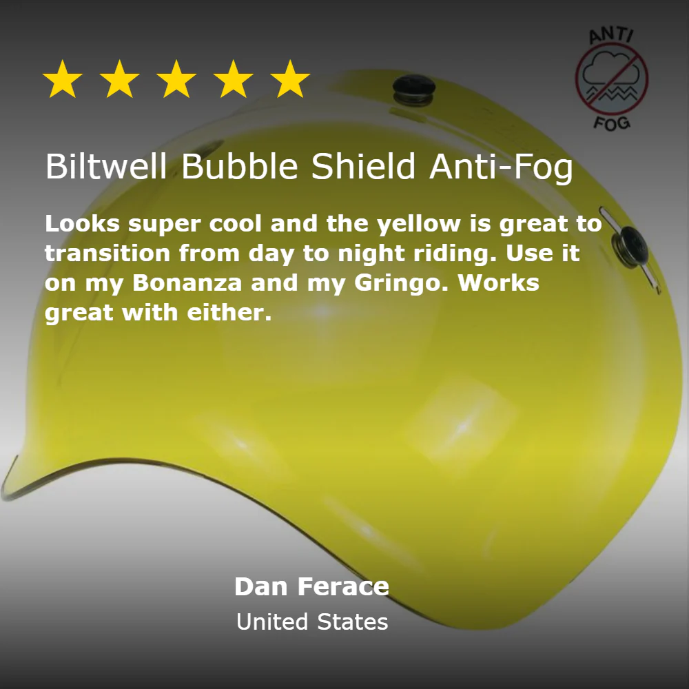 Bubble Shield Anti-Fog - Yellow - Image 8