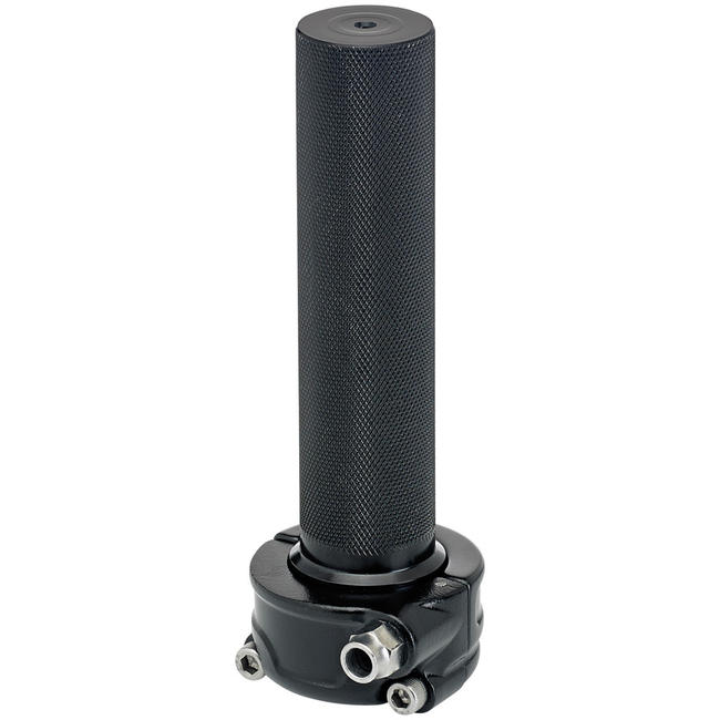 Cast Whiskey Throttle 1" Single - Black Electroplate - Image 3