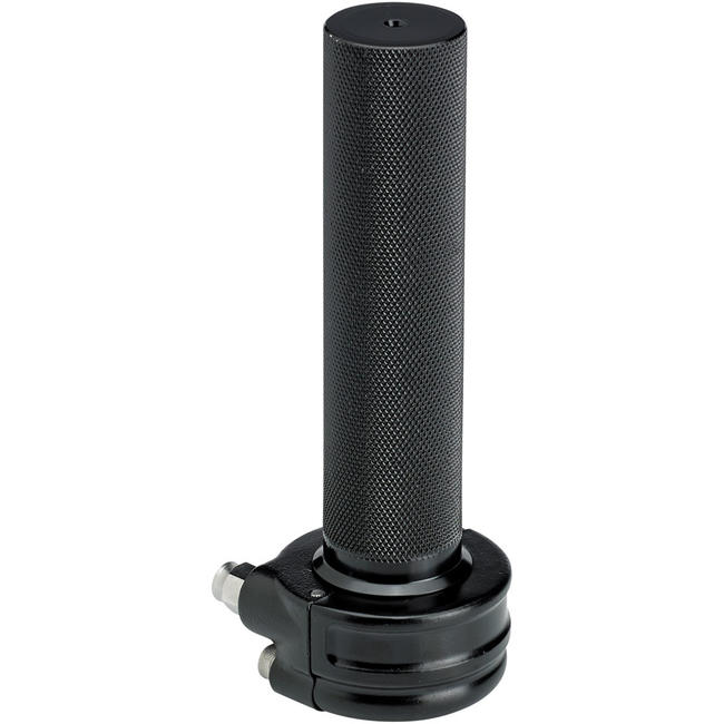 Cast Whiskey Throttle 1" Single - Black Electroplate - Image 4
