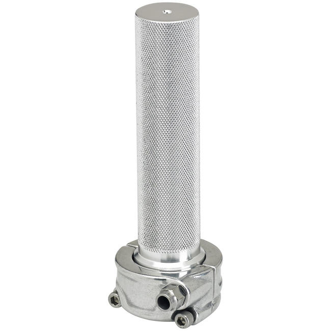 Cast Whiskey Throttle 1" Single - Polished - Image 3