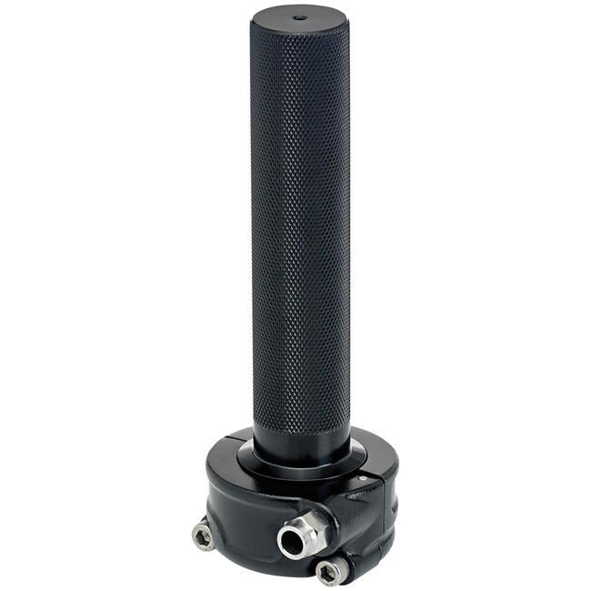 Cast Whiskey Throttle 7/8" Single - Black Electroplate - Image 6