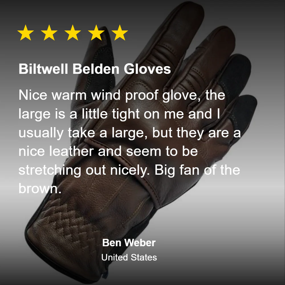 CLOSEOUT Belden Gloves - Chocolate/Black - Image 14