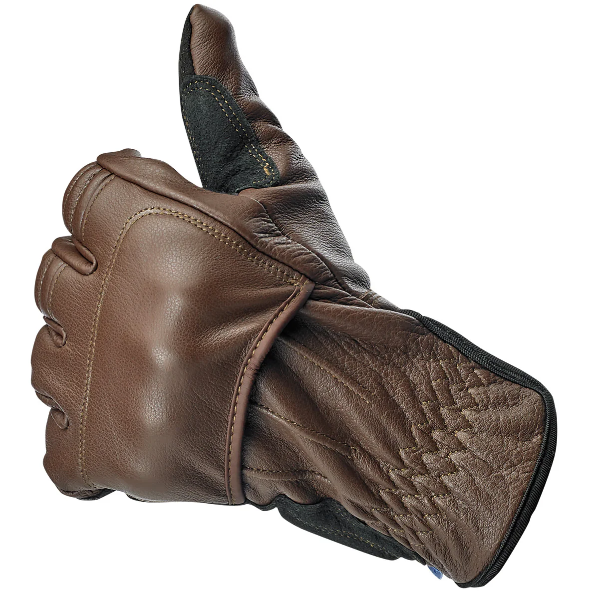 CLOSEOUT Belden Gloves - Chocolate/Black - Image 4