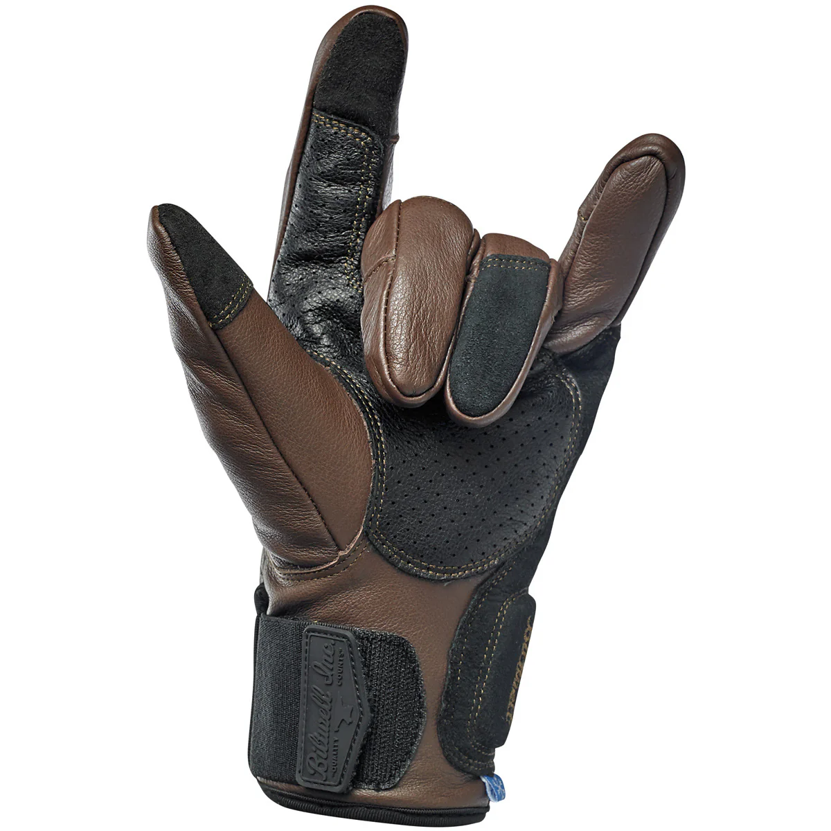 CLOSEOUT Belden Gloves - Chocolate/Black - Image 8
