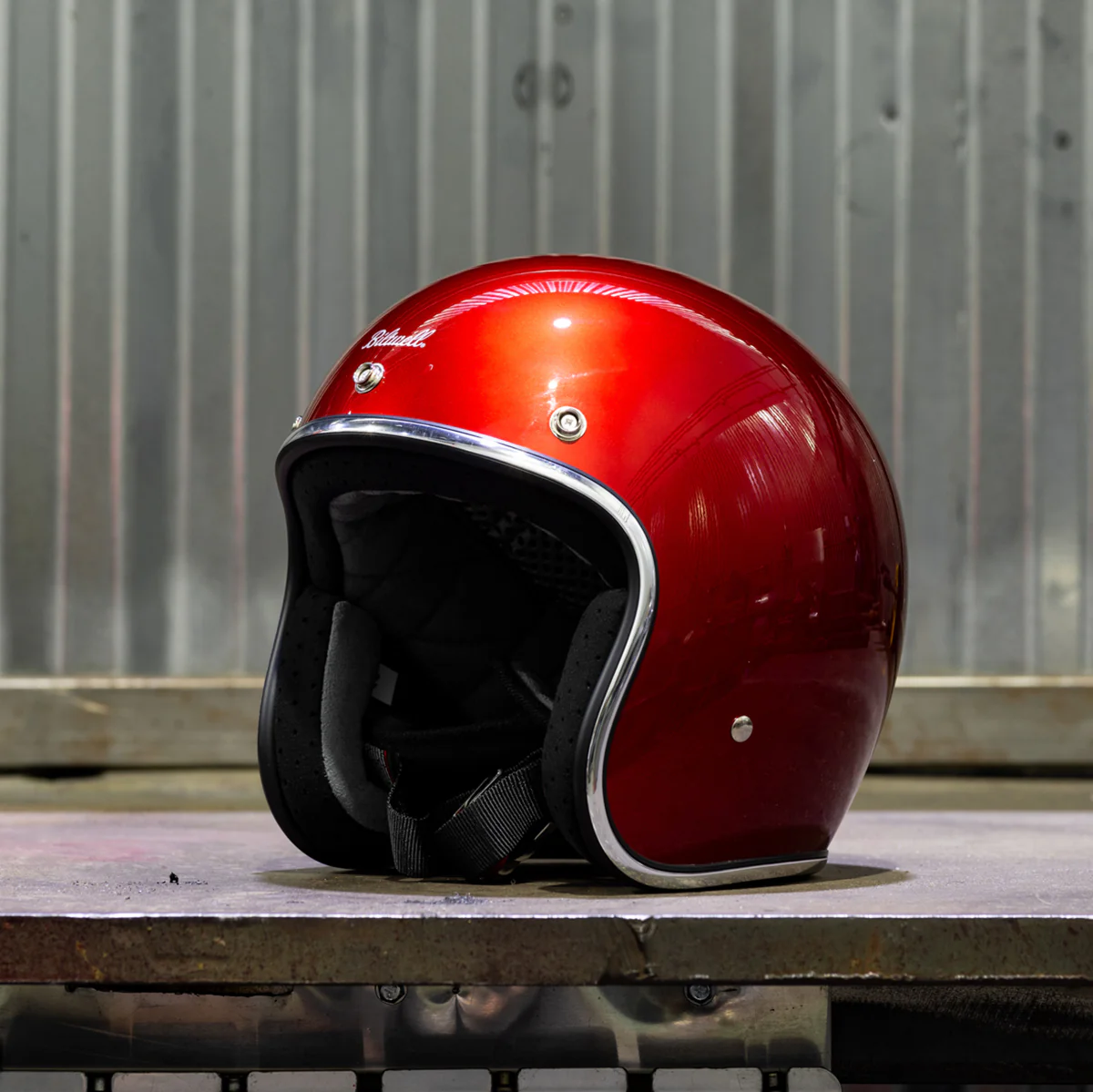 CLOSEOUT Bonanza Helmet - Metallic Cherry Red - Image 11