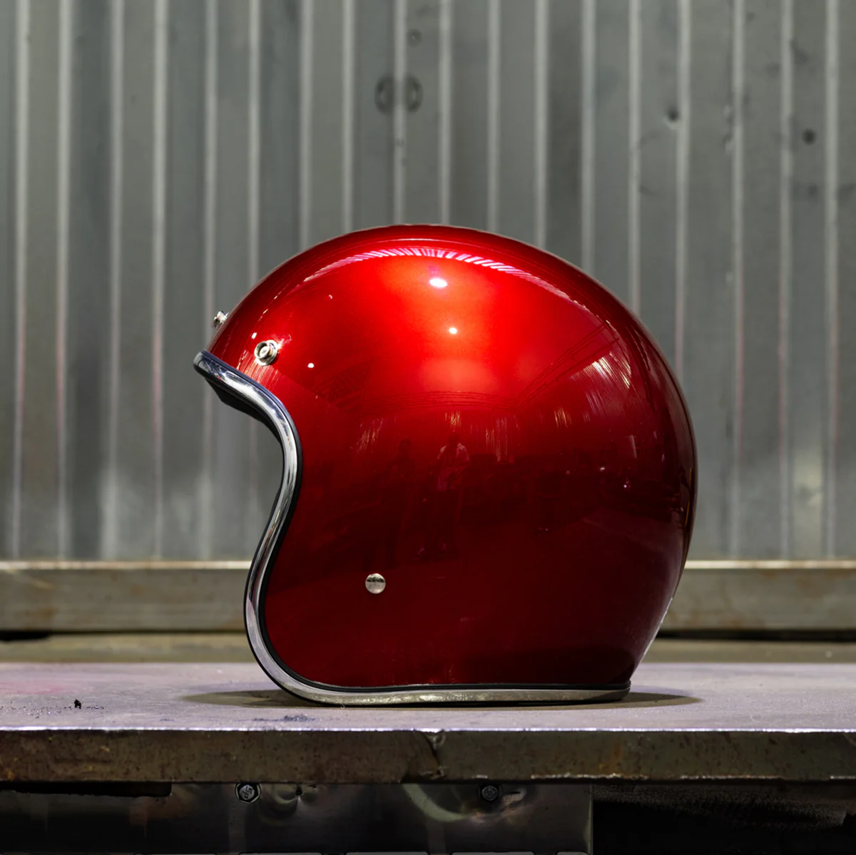 CLOSEOUT Bonanza Helmet - Metallic Cherry Red - Image 12