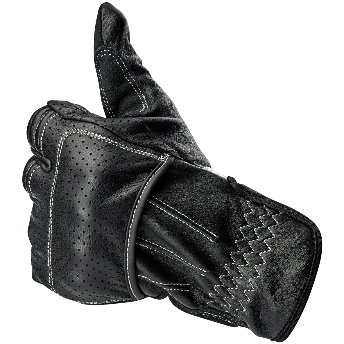 CLOSEOUT Borrego Gloves - Black/Cement - Image 4