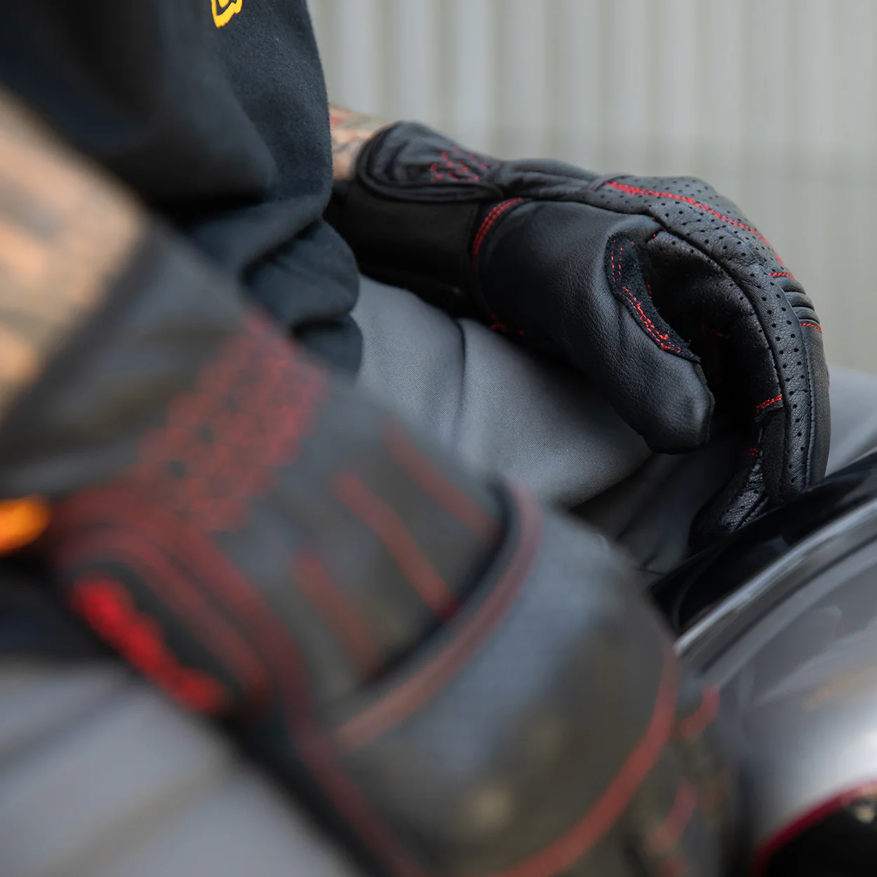 CLOSEOUT Borrego Gloves - Redline - Image 11