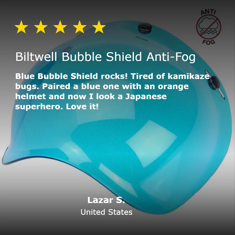 CLOSEOUT Bubble Shield Anti-Fog - Blue - Image 8