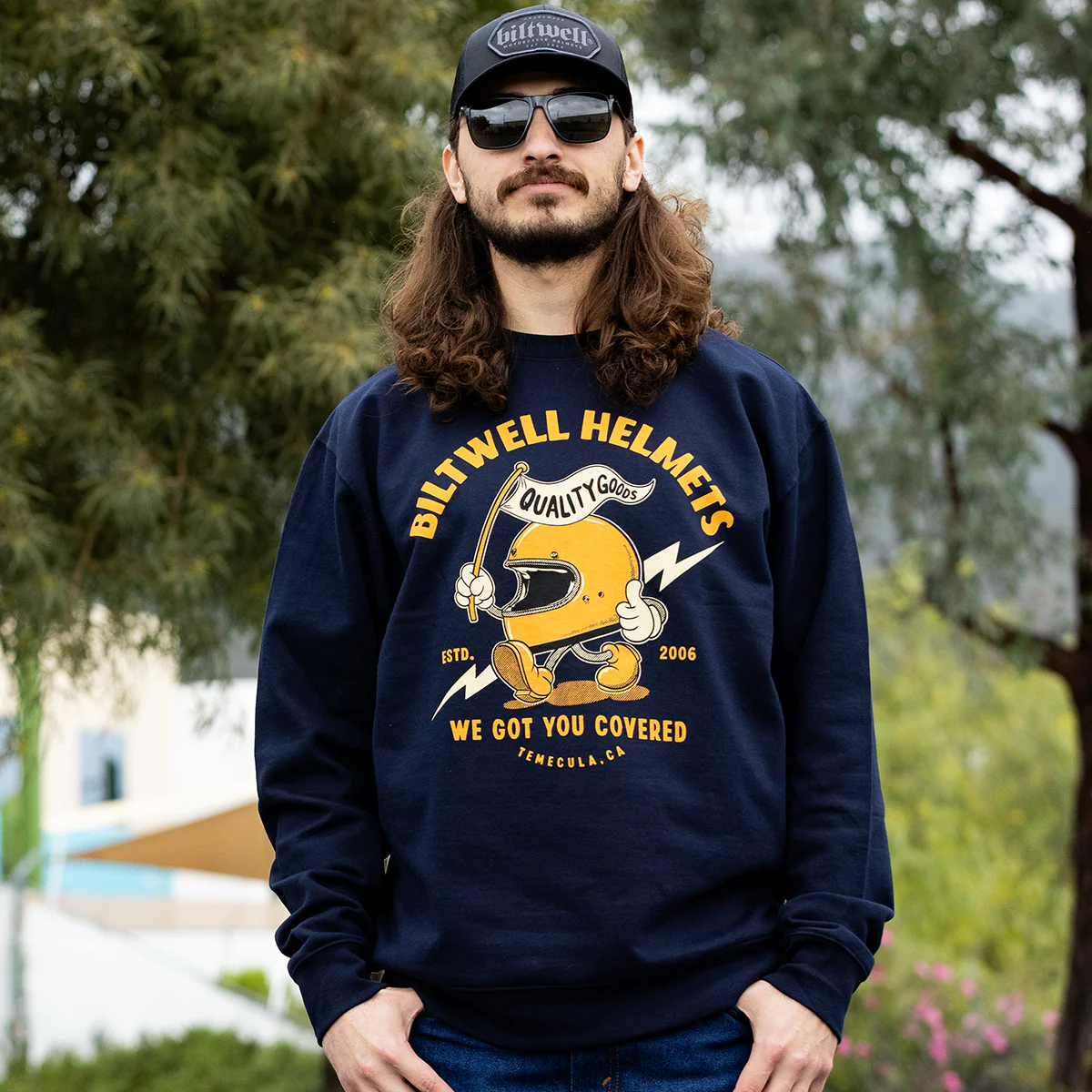 CLOSEOUT Covered Crew Neck Sweatshirt - Image 4