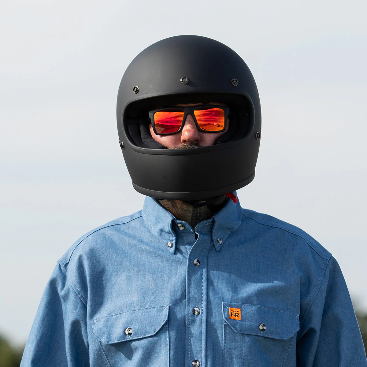 CLOSEOUT Gringo ECE R22.05 Helmet - Flat Black - Image 10