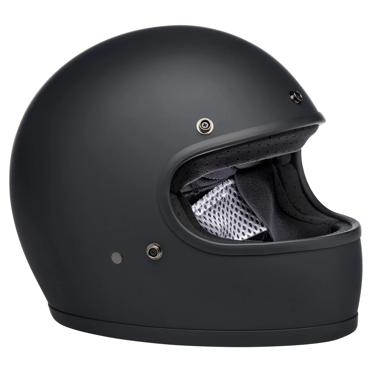 CLOSEOUT Gringo ECE R22.05 Helmet - Flat Black Factory - Size Small - Image 5