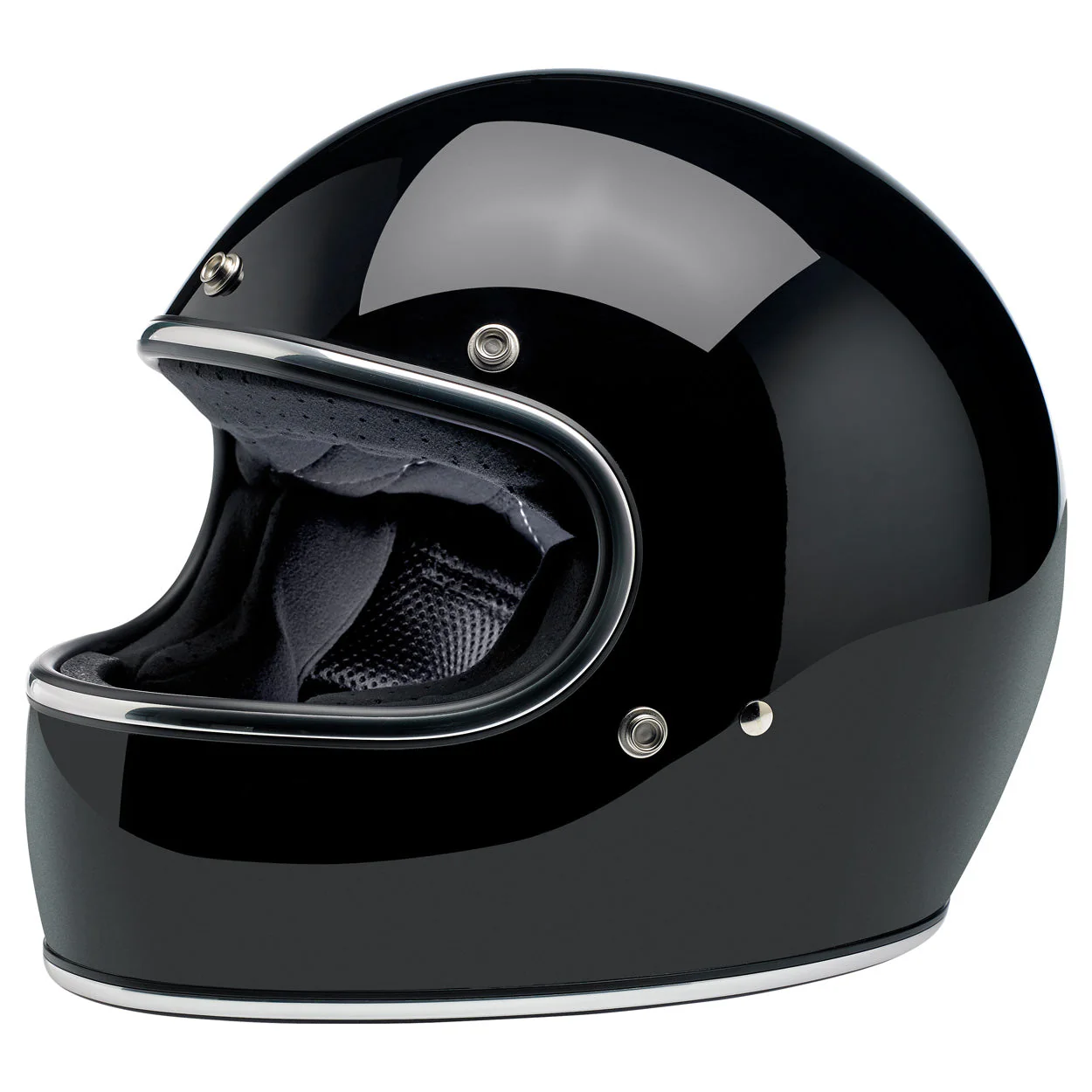 CLOSEOUT Gringo ECE R22.05 Helmet - Gloss Black - Image 3