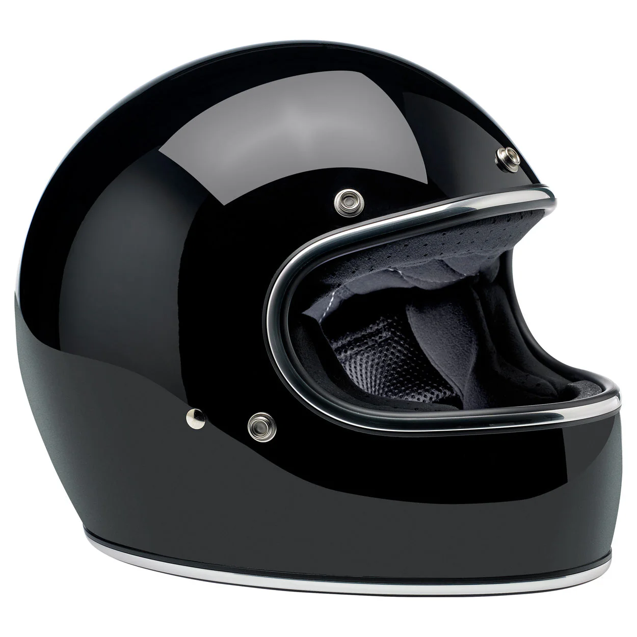 CLOSEOUT Gringo ECE R22.05 Helmet - Gloss Black - Image 6
