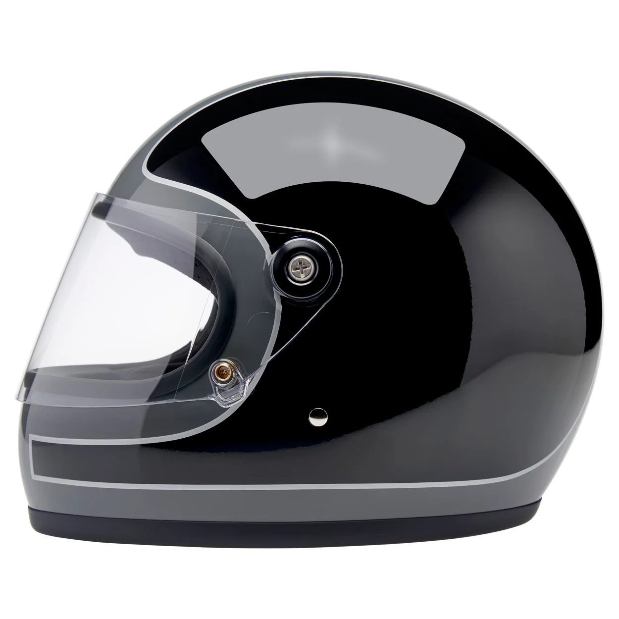 CLOSEOUT Gringo S Helmet - Gloss Storm Grey / Black Tracker - Image 6