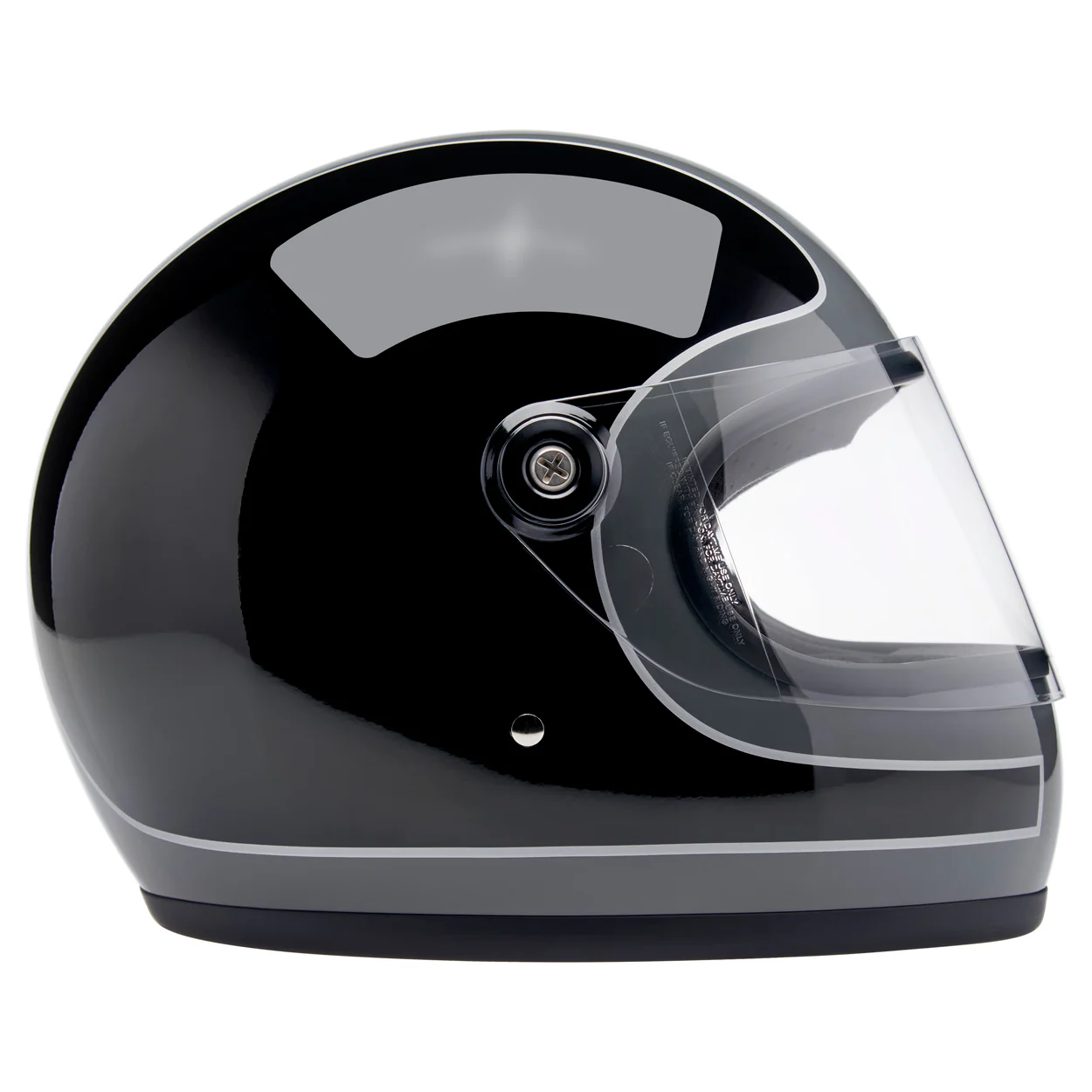 CLOSEOUT Gringo S Helmet - Gloss Storm Grey / Black Tracker - Image 8