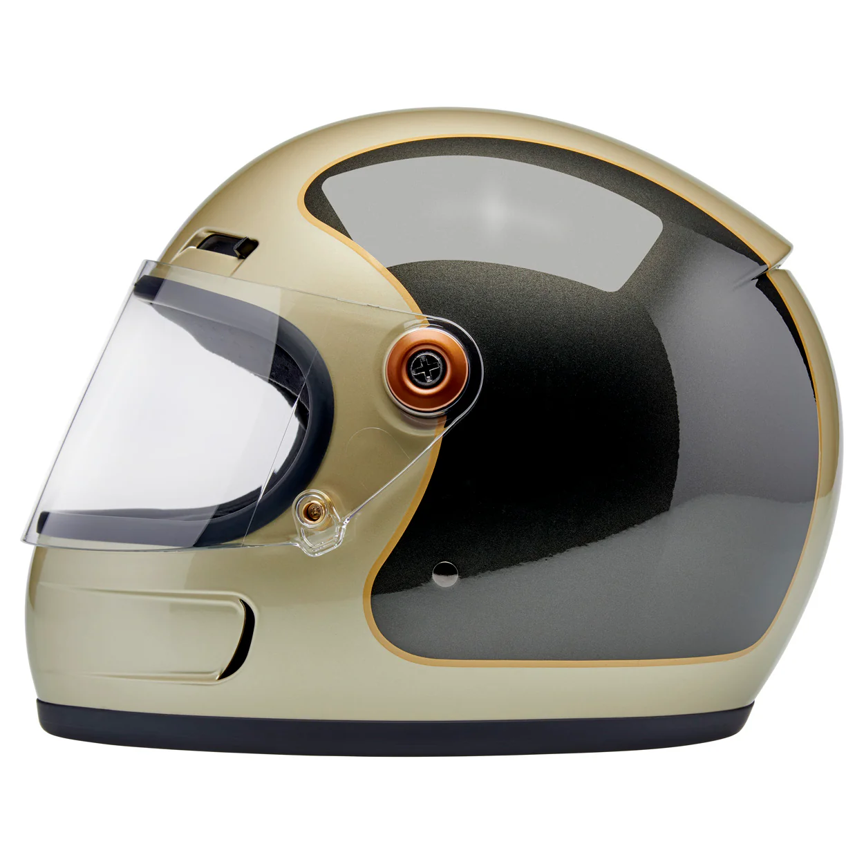 CLOSEOUT Gringo SV Helmet - Metallic Champagne / Charcoal Tracker - Image 8