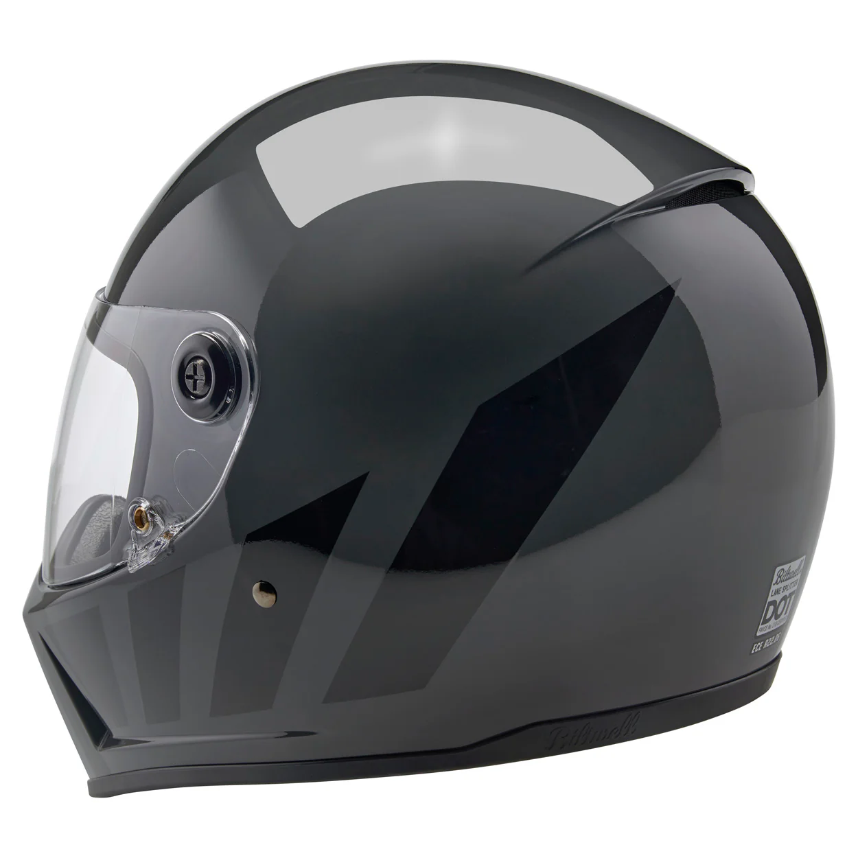 CLOSEOUT Lane Splitter Helmet - Gloss Storm Grey Inertia - Image 12