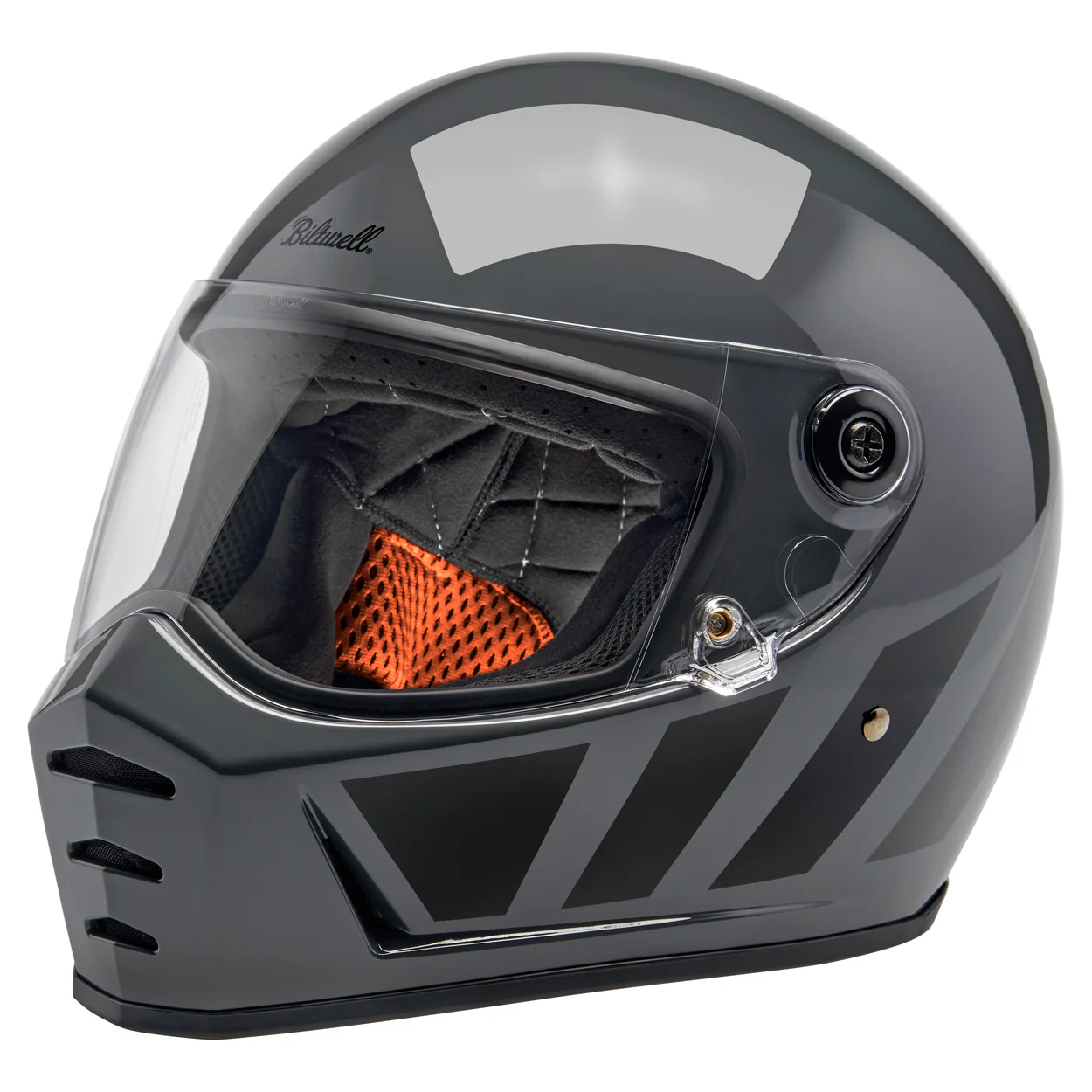CLOSEOUT Lane Splitter Helmet - Gloss Storm Grey Inertia - Image 3