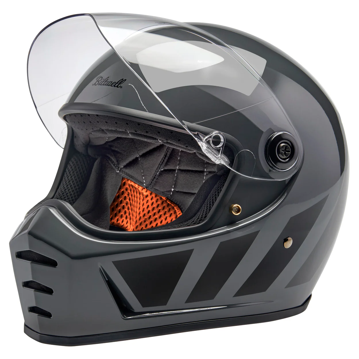 CLOSEOUT Lane Splitter Helmet - Gloss Storm Grey Inertia - Image 4
