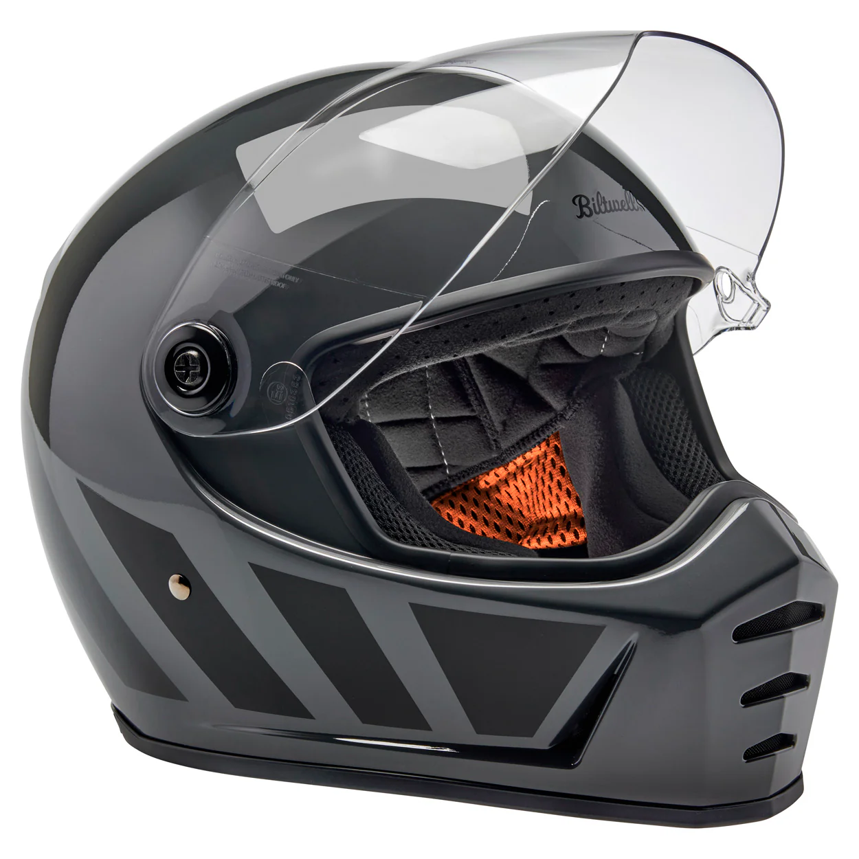 CLOSEOUT Lane Splitter Helmet - Gloss Storm Grey Inertia - Image 6
