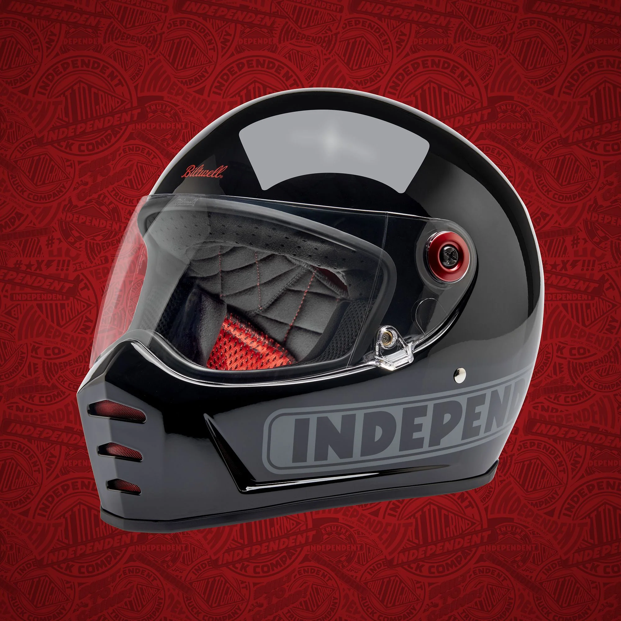 CLOSEOUT Lane Splitter Helmet - Independent x Biltwell Collab - Image 3