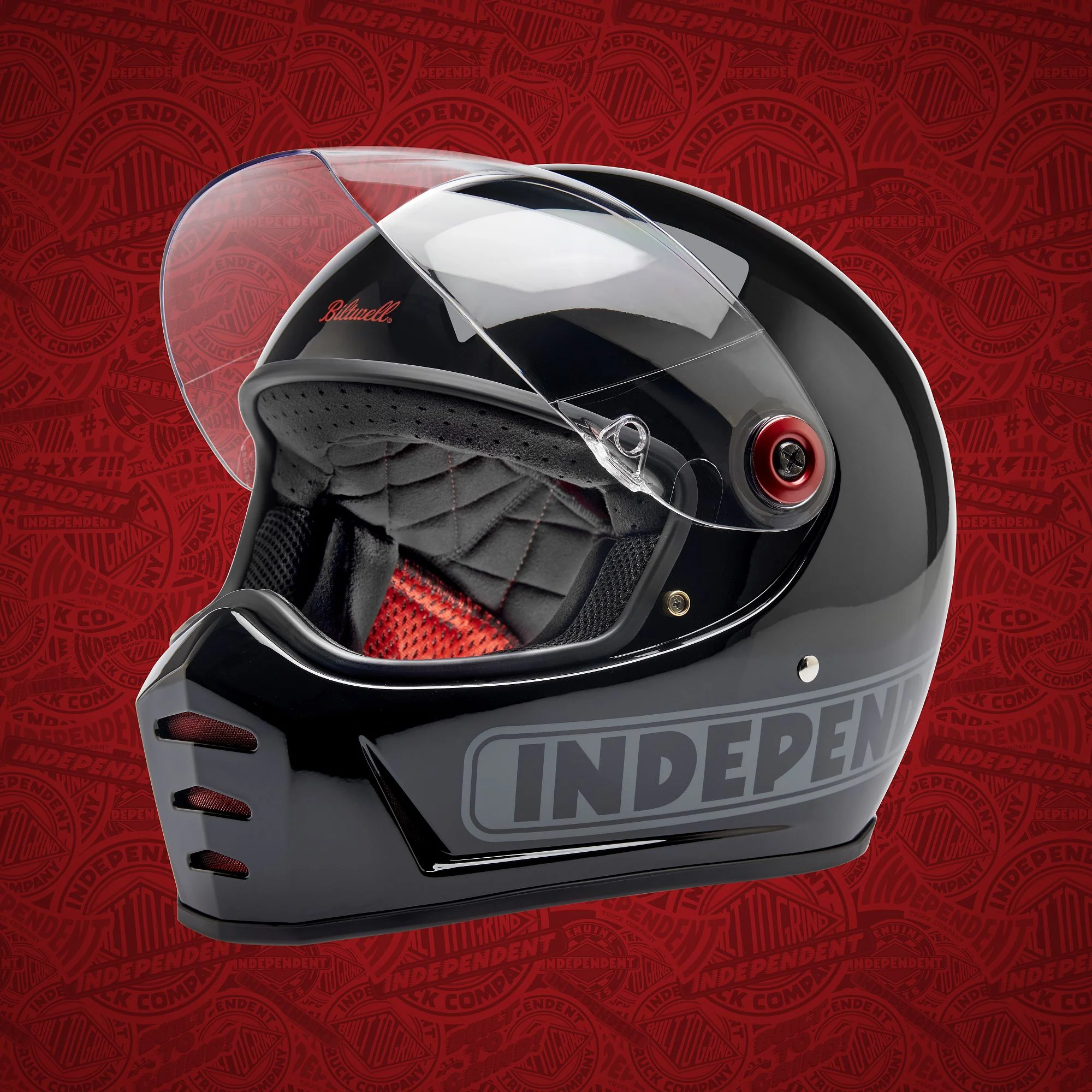 CLOSEOUT Lane Splitter Helmet - Independent x Biltwell Collab - Image 4