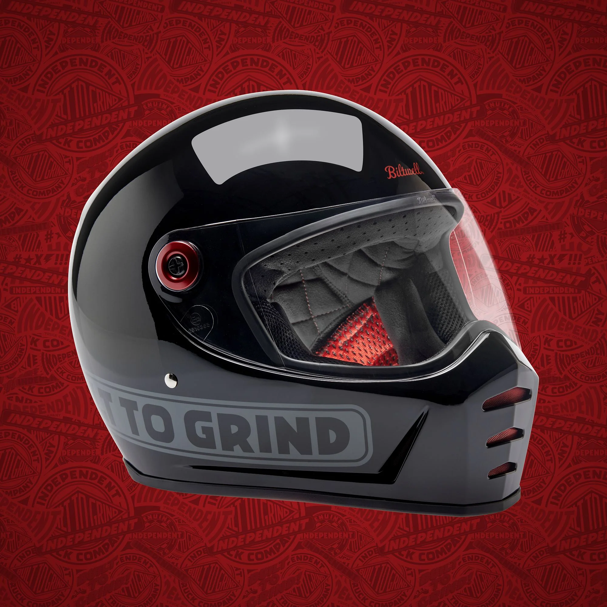 CLOSEOUT Lane Splitter Helmet - Independent x Biltwell Collab - Image 5