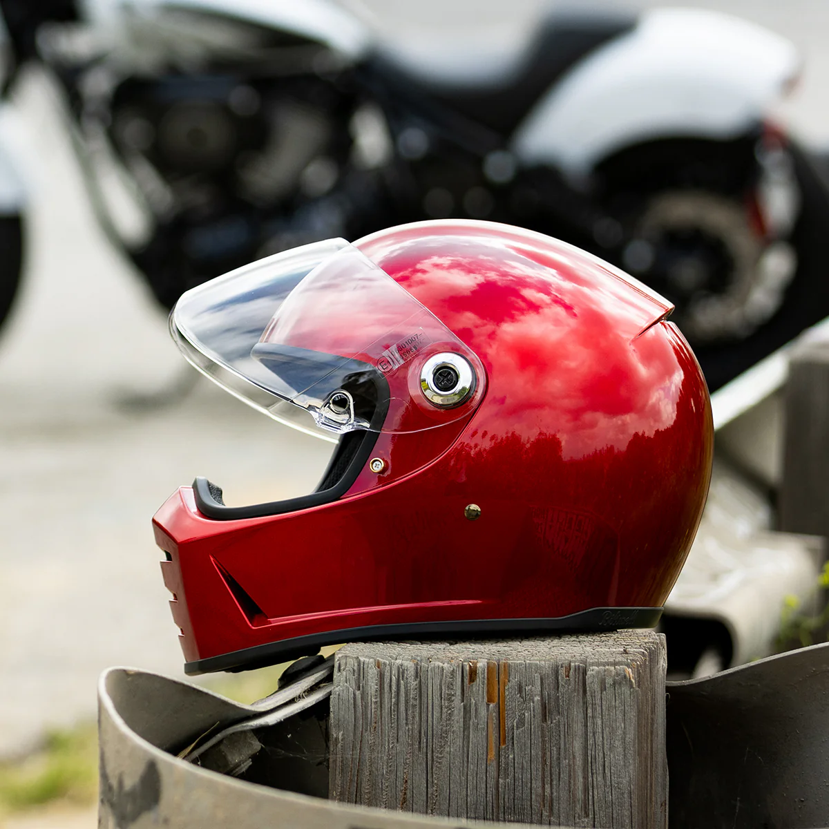 CLOSEOUT Lane Splitter Helmet - Metallic Cherry Red - Image 20