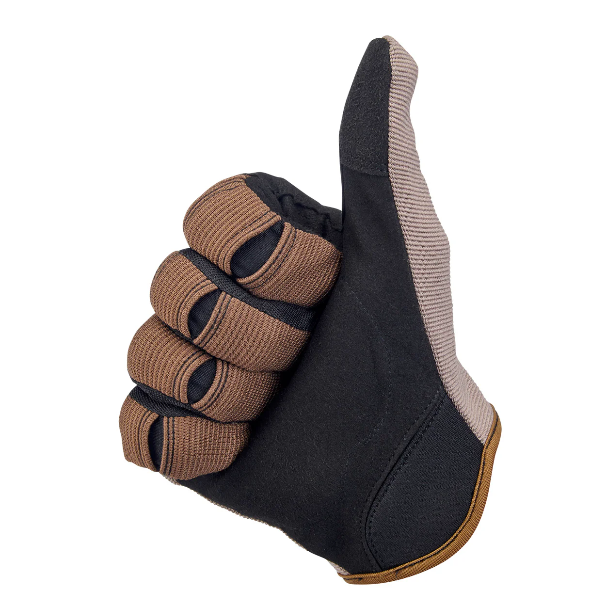 CLOSEOUT Moto Gloves - Coyote/Black - SIZE X-SMALL - Image 6