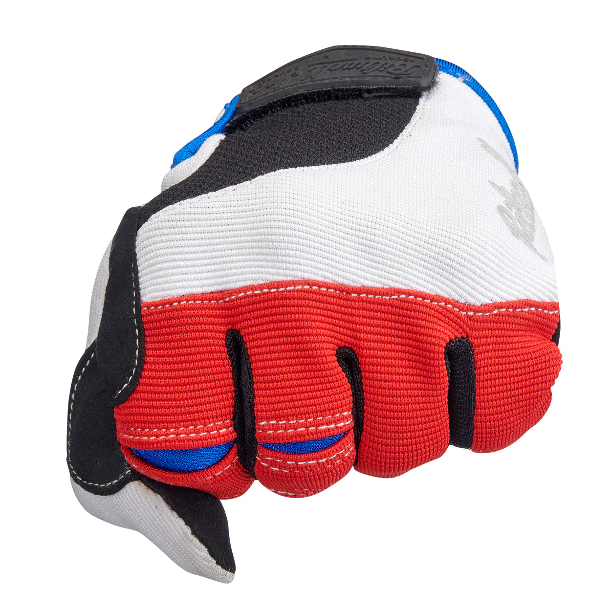 CLOSEOUT Moto Gloves - Red/White/Blue - Image 4