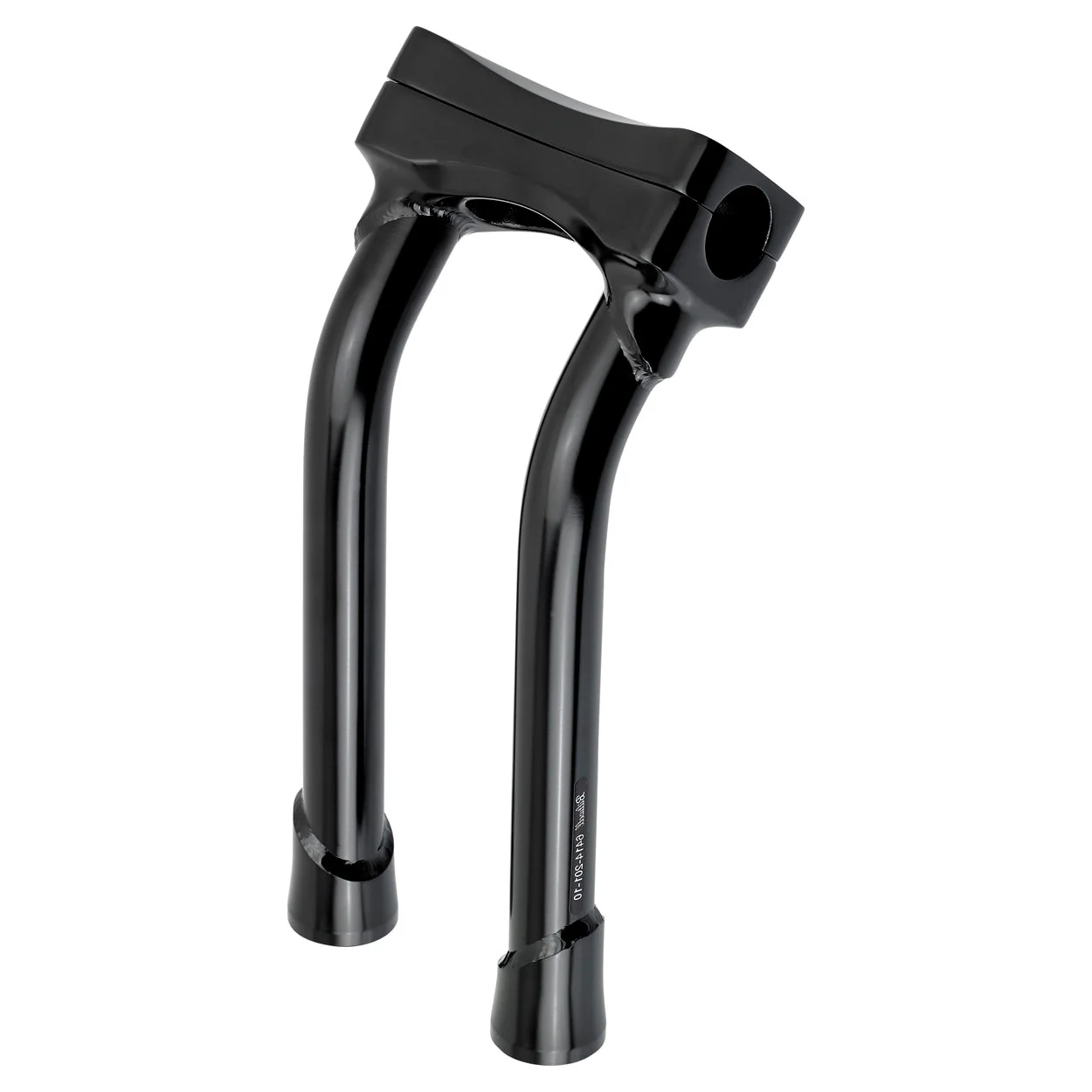 CLOSEOUT Murdock O/S Pullback Risers 6" 10" 12" 14" - Black Electroplate