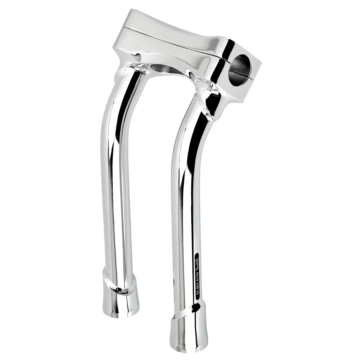 CLOSEOUT Murdock O/S Pullback Risers 14" - Chrome